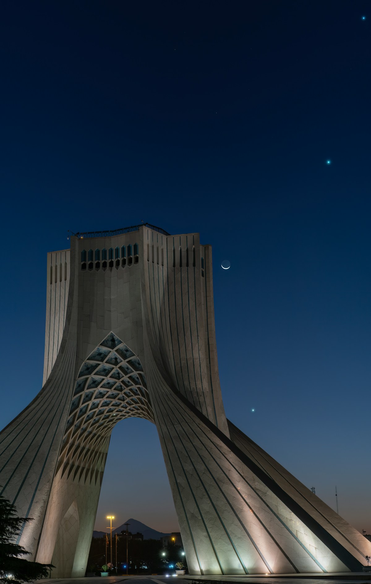 نمای شهر تهران